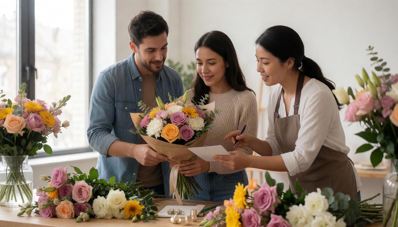 Planner-Friendly Floral Support