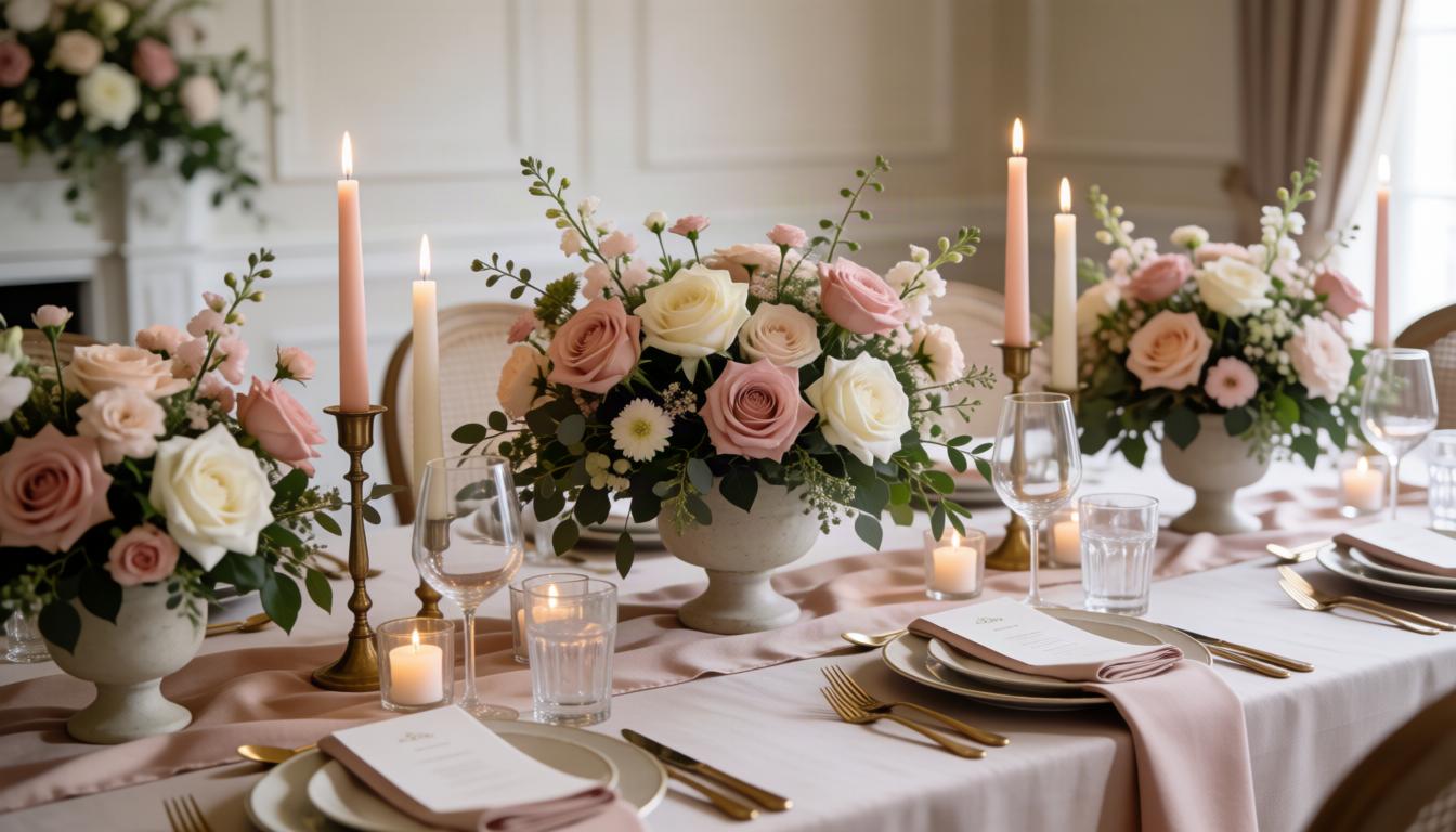 Venue Flower Setup